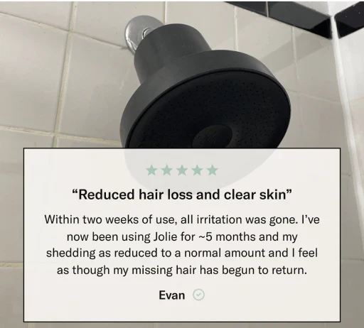 Brushed Gold Filtered Showerhead - Image 3