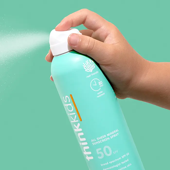 Kids Spf 50 All Sheer Mineral Sunscreen Spray - Image 3